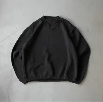 bonbonstore 코튼 V넥 스웨터 M 사이즈 2벌 세트