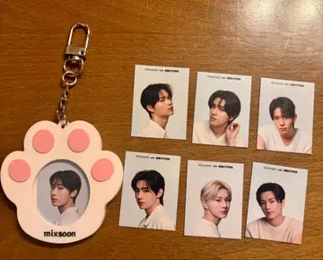 ENHYPEN mixsoon 발바닥 모양 키링 포토카드 세트
