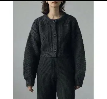 안느크 니트 가디건