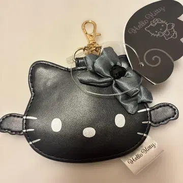 헬로키티 블랙 키링 거울 포함