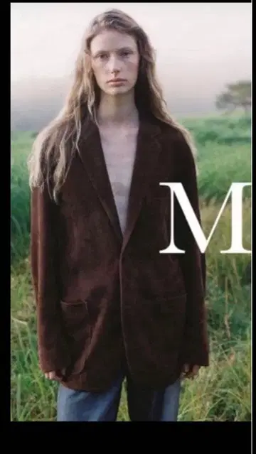 lidnm Goat Suede Tailored Jacket M 사이즈