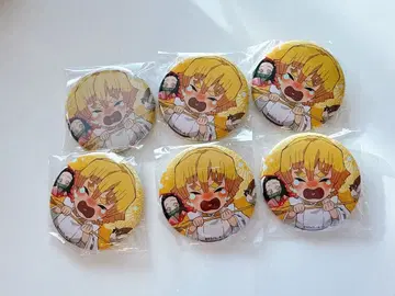 귀멸의 칼날 ufotable 카페 히나마쓰리 캔뱃지 아가츠마 젠이츠