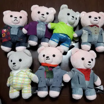 비퍼스트 봉제 인형 7체 세트