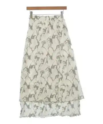 JEANASIS 롱 맥시 길이 스커트 여성용