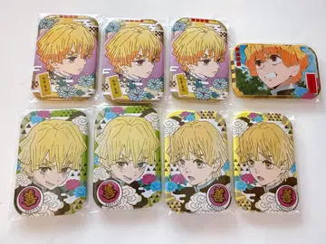 귀멸의 칼날 아가츠마 젠이츠 마루카쿠 캔뱃지 묶음 판매