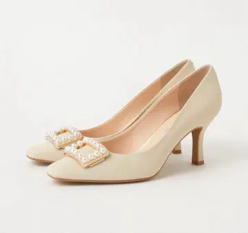 DIANA 다이애나 펄 버클 펌프스 23.5cm
