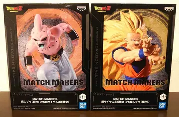 [ 미개봉 ] 드래곤볼 마인 부우 & 손오공 피규어 세트