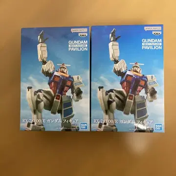 RX-78F00 건담 피규어 2체 세트 오사카 간사이 박람회