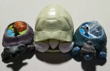 대륙거북 생물대도감 피규어 3종