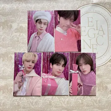 TXT 뮤직뱅크 뮤직 KBS 트레이딩 카드 5장 전원