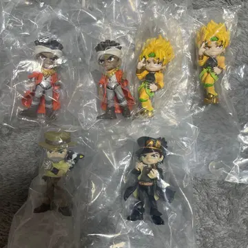 죠죠의 기묘한 모험 미니 피규어 6체 세트