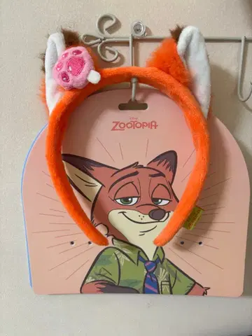 주토피아 닉 머리띠