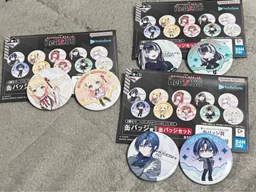 regloss 제일복권 캔뱃지상 3종