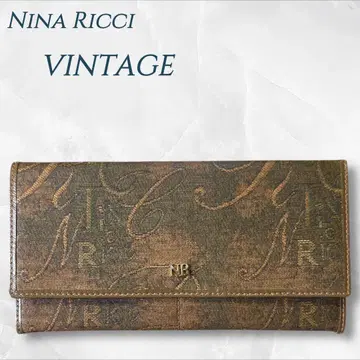 구하기 어려움 Nina Ricci 빈티지 장지갑