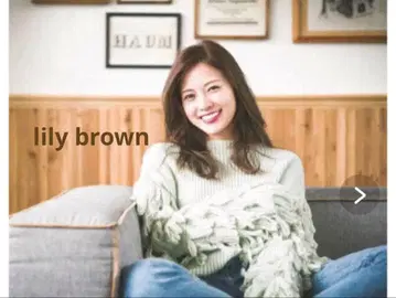 릴리 브라운 소매 루프 니트 풀오버 민트