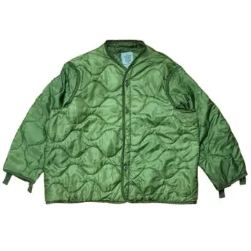 80s 미군 실물 M-65 라이너 퀼팅 자켓 버튼 포함