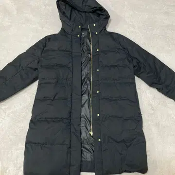 블랙 다운 자켓 사이즈 38