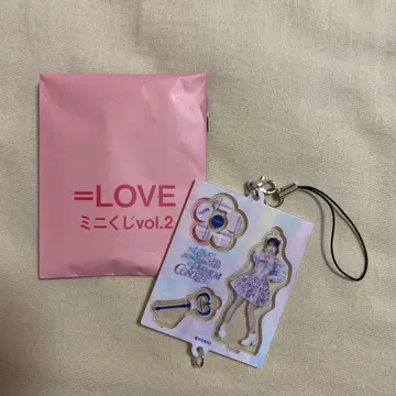 =LOVE 미니 복권 vol.2 아크릴 키링 야마모토 안나