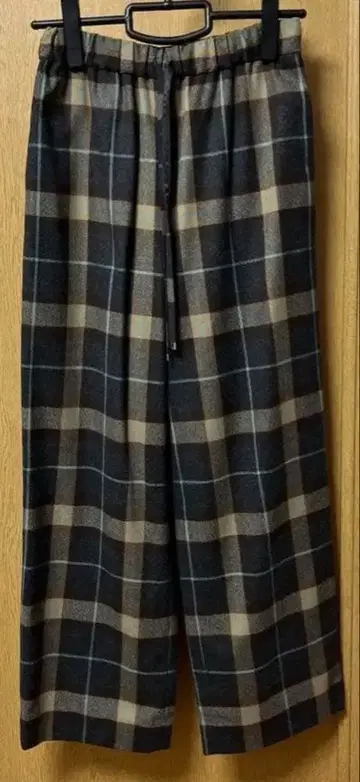 UNITED ARROWS / UWSC W/N 이지 팬츠 체크 36