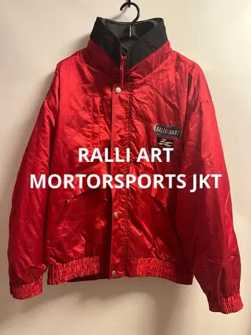 RALLIART 모터스포츠 자켓 레이싱 자켓