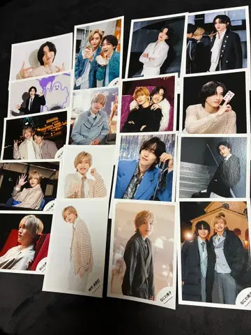 미치에다 슌스케 공식 사진 17장 세트 미치