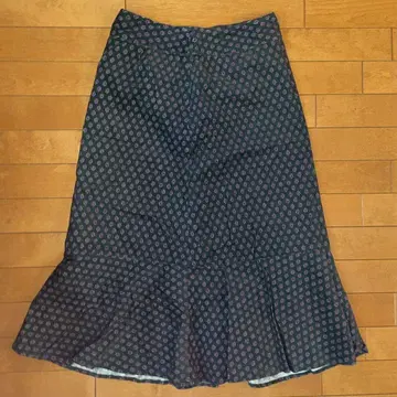 LAURA ASHLEY 롱 플레어 스커트 레어