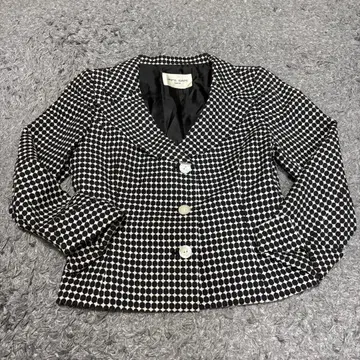 자켓, 긴팔, 레트로, 체크