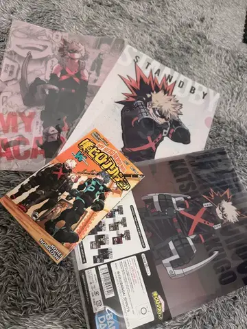 히로아카 바쿠고 카츠키 클리어 파일 세트