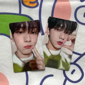 TXT 수빈 기간 한정 SWEET 2일 한정판 교세라 트레이딩 카드 2장