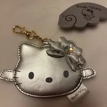 헬로키티 실버 키링 거울 포함