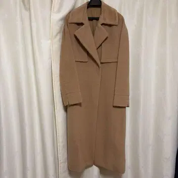 COMME CA 롱 코트 알파카 70 / 울 30