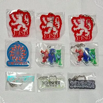 YOASOBI 아크릴 키링 세트