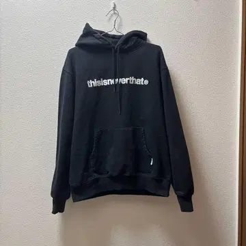 thisisneverthat 블랙 후드티