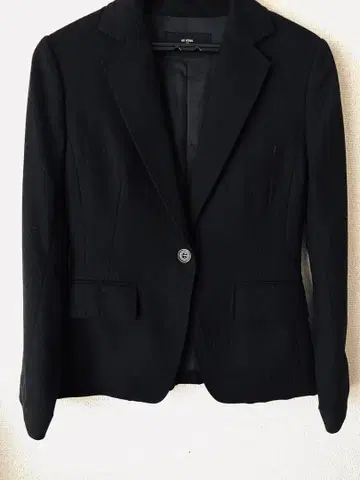 클리닝 완료 블랙 수트 자켓 블랙 사이즈 34 울 에브