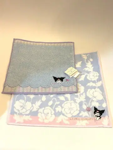 새상품 쿠로미 손수건 타월 2개 세트