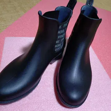 moz 블랙 레인 슈즈