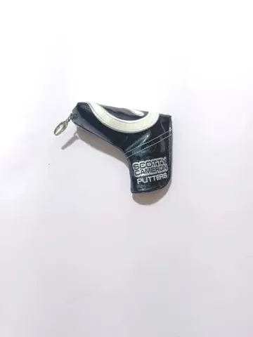 Scotty Cameron 골프헤드커버 블랙/화이트