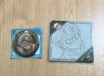 ufotable DINING 시나즈가와 사네미 코스터 캔뱃지 세트