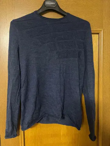 엠포리오 아르마니 네이비 긴팔 스웨터 니트 조르지오