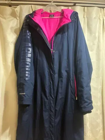 언더아머 벤치 코트 네이비 XL