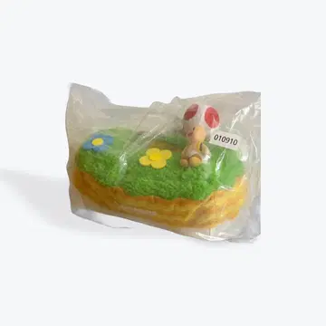 [ 미개봉 새상품 ] 슈퍼 마리오 1번 복권 B상 키노피오 티슈 케이스