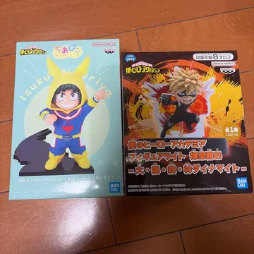 히로아카 치아피코 미도리야 이즈쿠 피규어 라이트 바쿠고 카츠키 2개 세트