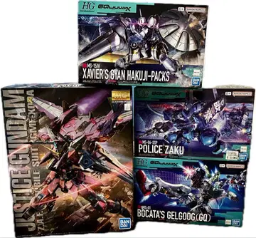 건담 프라모델 모음 세트 MG 저스티스 건담 HG ex-s fazz