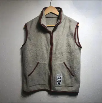 00s 빈티지 베이지 베스트 스트릿 모드