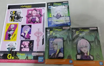 사이버 펑크 엣지러너즈 제일복권 루시 아크릴 스탠드 4종 세트