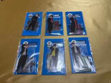 SixTONES 아크릴 스탠드 6개 세트