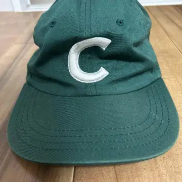ciatre 그린 컬러 캡 C마크