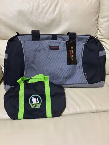 HONDA 보스턴 백 BRAVE MAN SPORTS 그레이 & 증정