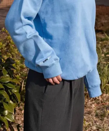 flowwwers 맨투맨 블루 m