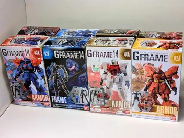 기동전사 건담 G 프레임 4종 세트 이프리트 짐 커맨드 사자비